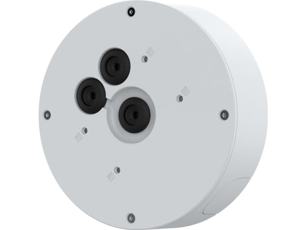 AXIS TQ3601-E - Bakboks for kamerakanal - utendørs, innendørs - hvit, NCS S 1002-B