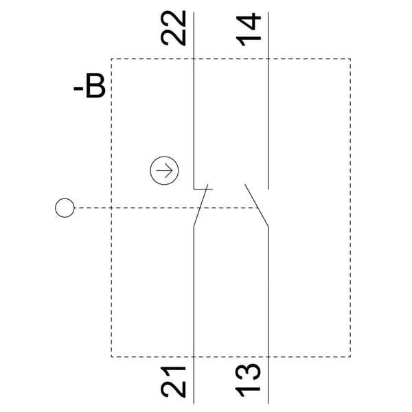 Siemens 3SE51120BE01 3SE5112-0BE01 Pysäytyskytkin 6 A Rullavarsi, metallitanko, muovirulla IP66, IP67 1 kpl 1 kpl