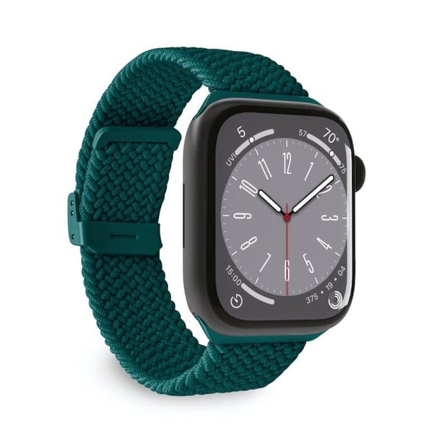 Puro Loop - Sløyfe for smart armbåndsur - 144 - 220 mm - jade - for Apple Watch Hermès Series 12, Hermès Series 9, SE 3, Series 10, Series 11, Seri...
