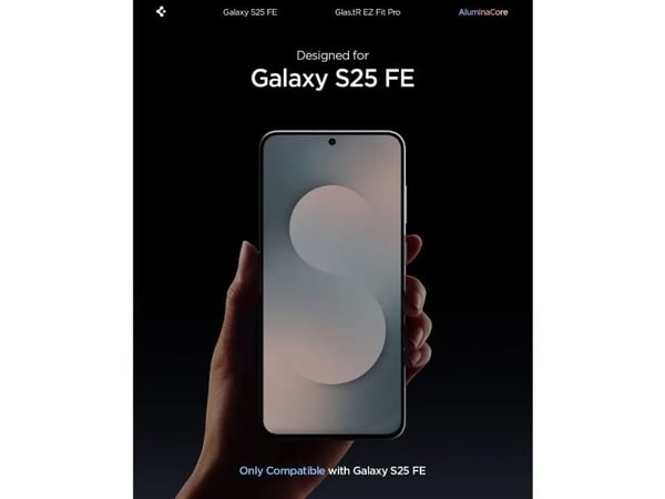 Spigen GLAS.tR EZ Fit Pro HD, Samsung, Galaxy S25 FE, Gjennomsiktig, 1 stykker