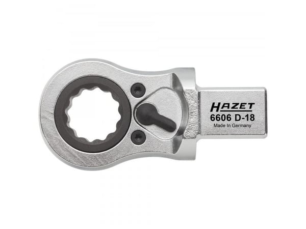 HAZET 6606D-16, Yksittäinen kohde, jakoavaimen päätyliitin, Kromi, 16 mm, 40 mm, 81 mm