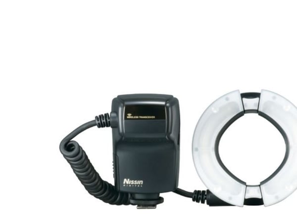 Nissin MF18, 5,5 sek./puoli, 4 kanavaa, 446 g, Makro blitz