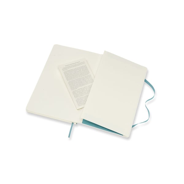 Moleskine Notebook Classic Large, linjeret Reef Blue