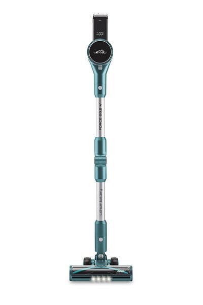 ETA Lunar 4238 90000 - Støvsuger - pinne/håndholdt (2-i-1) - uten pose - 400 W - uten kabel - blå/grønn - 1 batteri