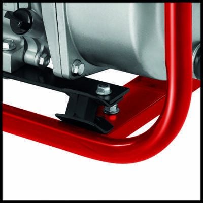 Einhell GE-PW 46, 4600 W, Bensiini, 2,6 bar, 23000 l/h, Musta, Harmaa, Punainen