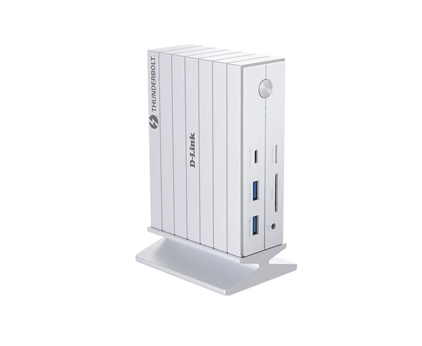 D-Link DUF-E01 - Dokkingstasjon - USB-C / USB-A - DP, HDMI, Thunderbolt 4 - 1GbE - Europa