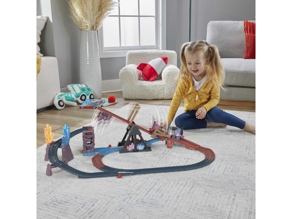 Fisher-Price Thomas & Friends Crystal Caves Adventure Set, Juna ja ratasetti, 3 vuosi/vuosia, AAA, Muovi, Monivärinen