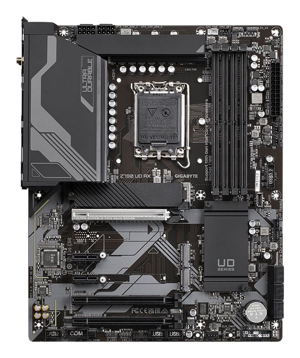 Gigabyte Z790 UD AX - 1.0 - hovedkort - ATX - LGA1700-sokkel - Z790 Chipset - USB-C Gen1, USB 3.2 Gen 1, USB 3.2 Gen 2, USB-C Gen 2x2 - 2.5 Gigabit...
