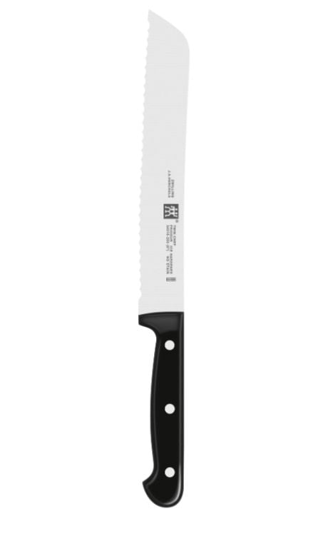 ZWILLING Twin Chef 2, Kniv- / besticksats med block, Rostfritt stål, Plast, 1 verktyg, Knivslip, Rostfritt stål