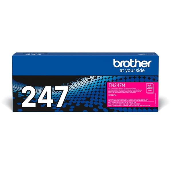 Brother TN-247M, 2300 sivua, Magenta, 1 kpl