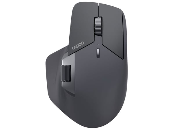 Rapoo MT760L langaton hiiri 4000 DPI 10 painiketta, harmaa-musta
