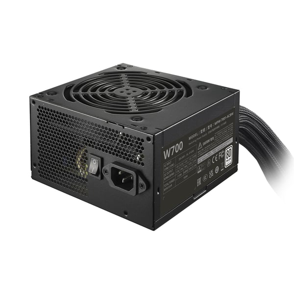 Cooler Master Elite NEX W700 - Strømforsyning (intern) - ATX12V 2.41/ EPS12V - 80 Plus White - AC 200-240 V - 700 watt - aktiv PFC - Europa