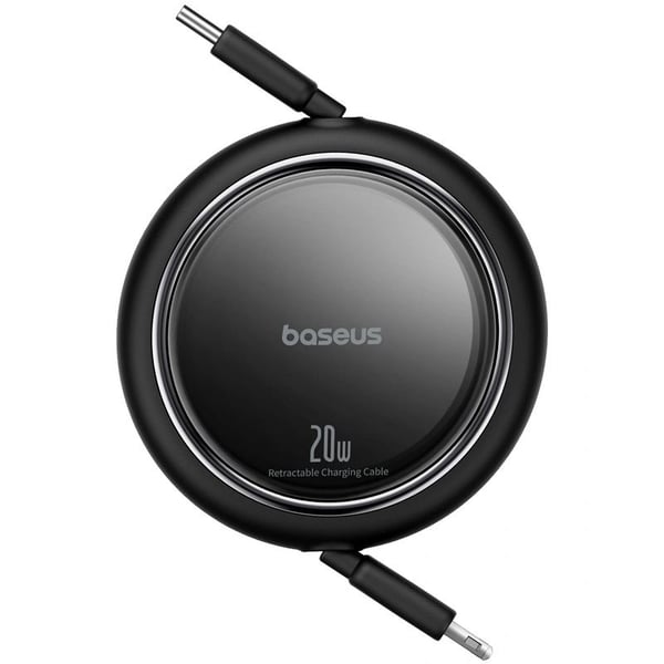 USB-kaapeli Baseus Free2Pull USB-C to iP 20W 1m (musta)