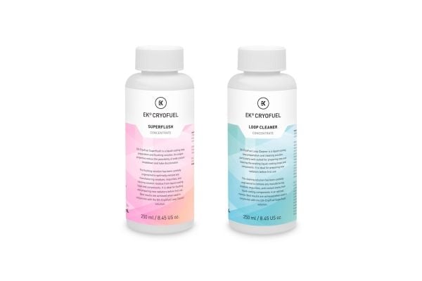 EK Water Blocks EK-CryoFuel Loop Cleaner + Superflush puhdistustiiviste 250 ml