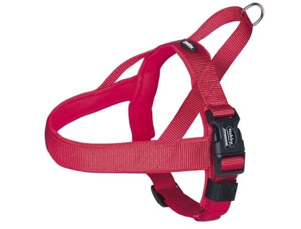 Nobby Classic Preno, Hund, Haltersele, M-L, Röd, Nylon, Monokromatiskt