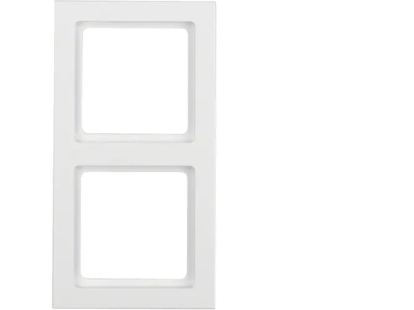 Berker 10126099, Valkoinen, Duroplast, Ruuviton, Berker, 20 kpl