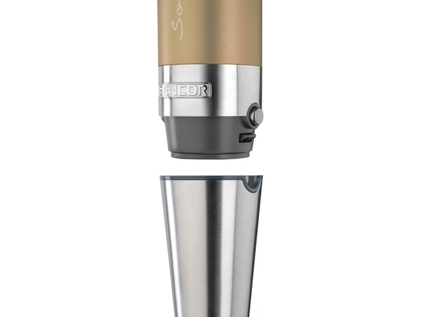 Sencor SHB 5607CH, Stavmixer, 0,8 l, Pulsfunktion, 1,2 m, 1200 W, Champagne, Rostfritt stål