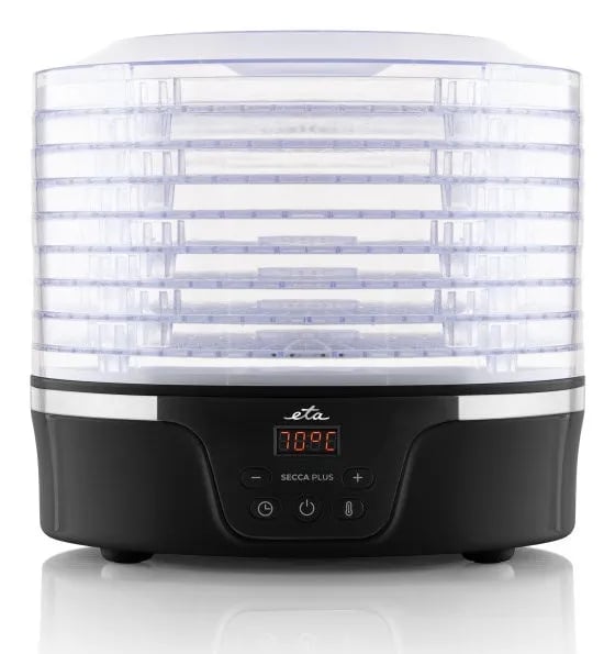 ETA Secca Plus 8301 90000 - Livsmedelstork - 380 W - svart