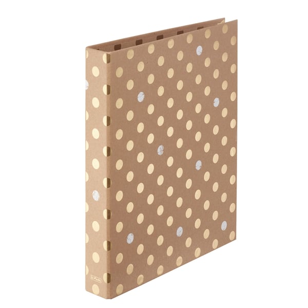 Herlitz maX.file - Rengaskirjasidonta - A4 - ren glam-mønster