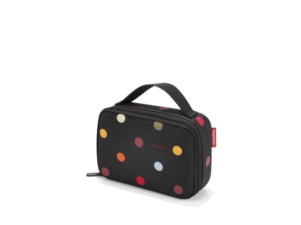 Reisenthel Thermocase Dots, 1,5 l, valikoima, alumiini, polyesteri, alumiinikalvo, 200 mm, 65 mm