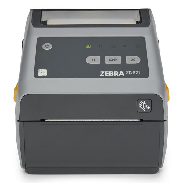 Zebra ZD621, Suoralämpö, 300 x 300 DPI, 152 mm/s, Langallinen & langaton, Harmaa