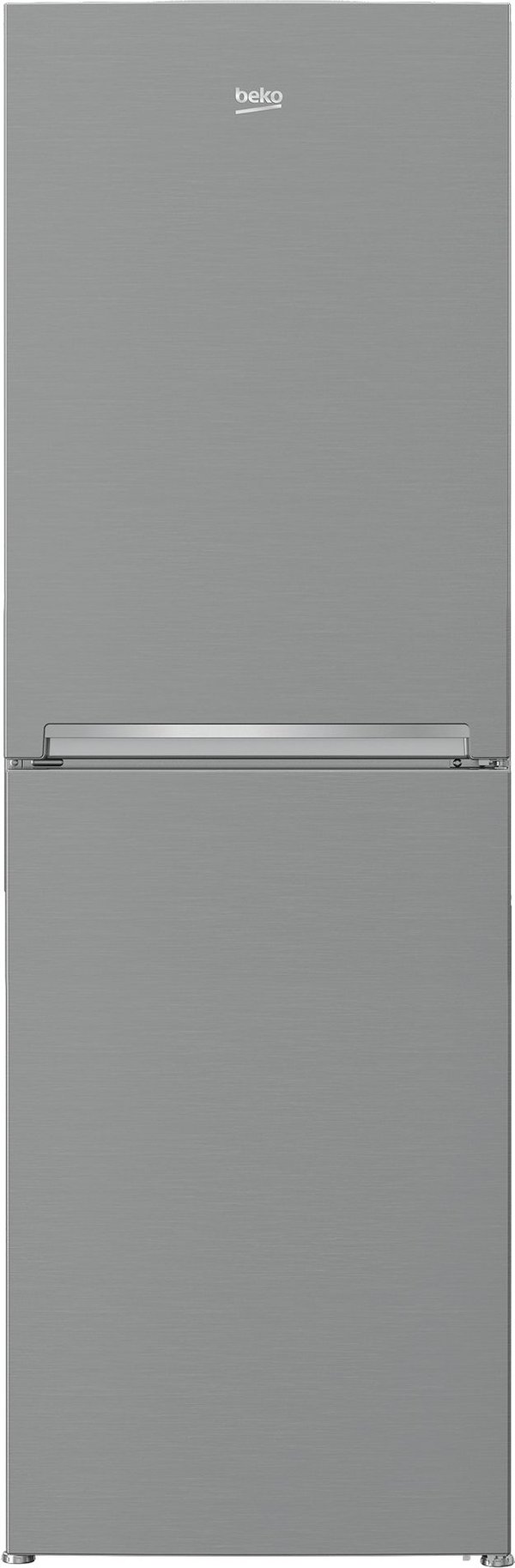 Beko RCHE390K30XPN - Kjøleskap/fryser - bunnfryser - bredde: 59.5 cm - dybde: 65.5 cm - høyde: 191 cm - 324 liter - Klasse F - rustfritt stål