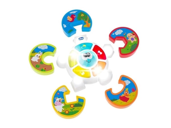 Chicco 00010602, Bærbar PC for barn, 1 år, 300 g, Hvit