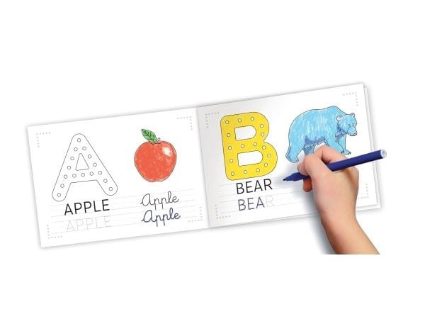 Quercetti Lacing ABC+123, 3 år, Papir, Plast, Flerfarget
