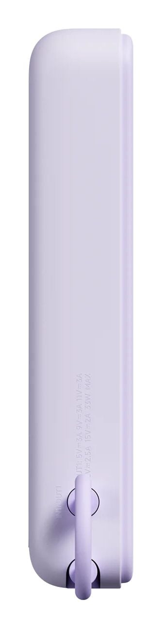 Xiaomi WPB1007Z - Strømbank - magnetic, with built-in stand - 10000 mAh - 37 Wh - 33 watt - 3 A - Fast Charge, PD 2.0, Power Delivery 3.0 + PPS, QC...