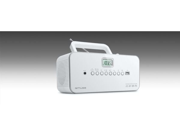 Muse M-28RDW, Digitalt, FM, MW, 522 - 1620 kHz, Spiller, CD, CD-R, CD-RW, Next, Forrige, Gjenta alt, Repeter en