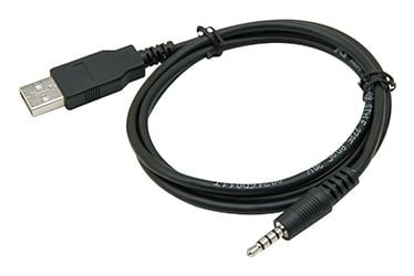 Transcend TS-DBK5 - Strømkabel - USB hann til minijakk hann - 1 m - for DrivePro Body 30, Body 70
