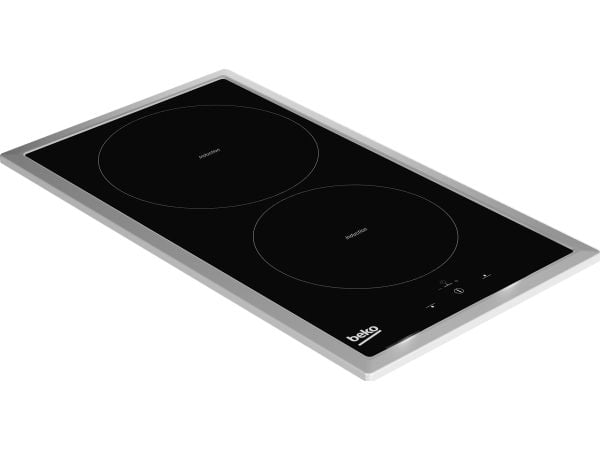 Beko HDMI 32400 DTX, Musta, Kiinteä, 50 cm, Keittoalueinduktioliesi, Lasi, 2 alue(tta)
