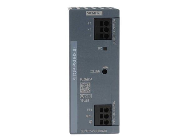 Siemens 6EP33327SB000AX0, 60 W, 105 mm, 50 mm, 266 g, 108 mm, 40 mm