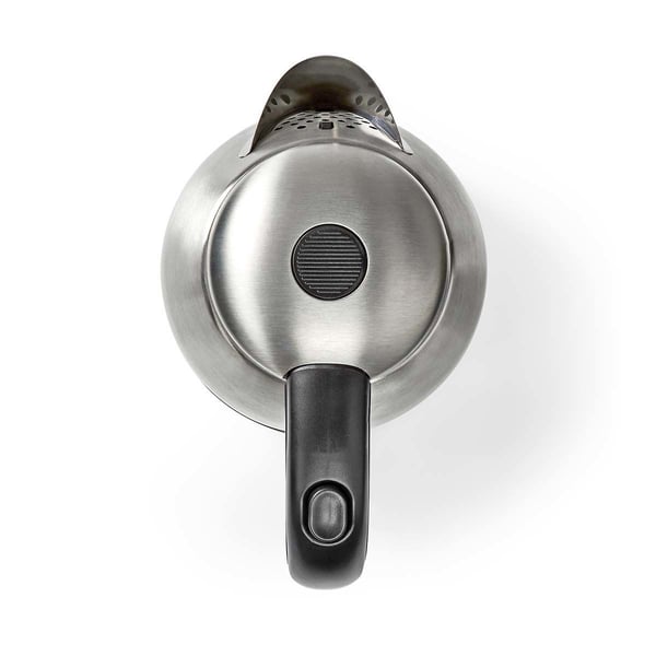 Nedis KAWK350EAL, 1,7 l, 2200 W, Sort, Sølv, Rustfritt stål, Vannivåindikator, Filtrering