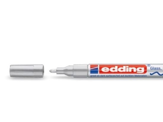 edding 751 paint - Markering - permanent - sliver - vattenbaserat pigmentbläck - 1-2 mm