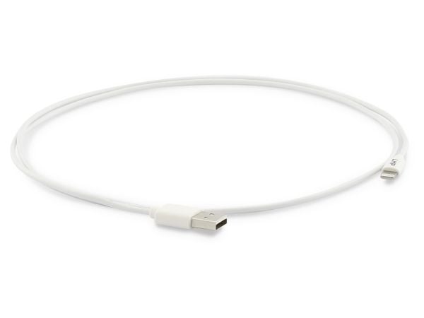 LMP 11765, 2 m, Lightning, USB A, Uros, Uros, Valkoinen