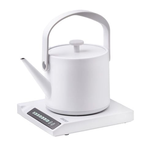 Unold Clara, 0,6 l, 1000 W, Hvit, Plast, Rustfritt stål, Justerbar termostat, Trådløs