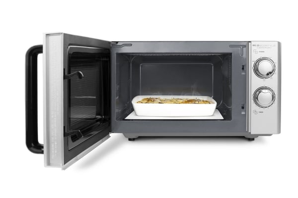 Caso MG 20, Bänkdiskmaskin, Kombinationsmikrovågsugn, 20 l, 700 W, Rotations-, Silver