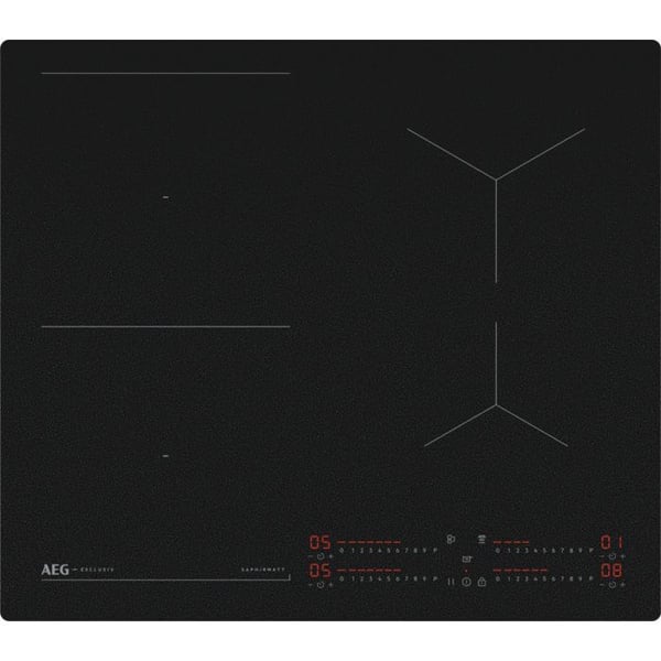 AEG 7000 Sense TI64IB1BIZ induksjonstopp 60 cm 4 soner, svart