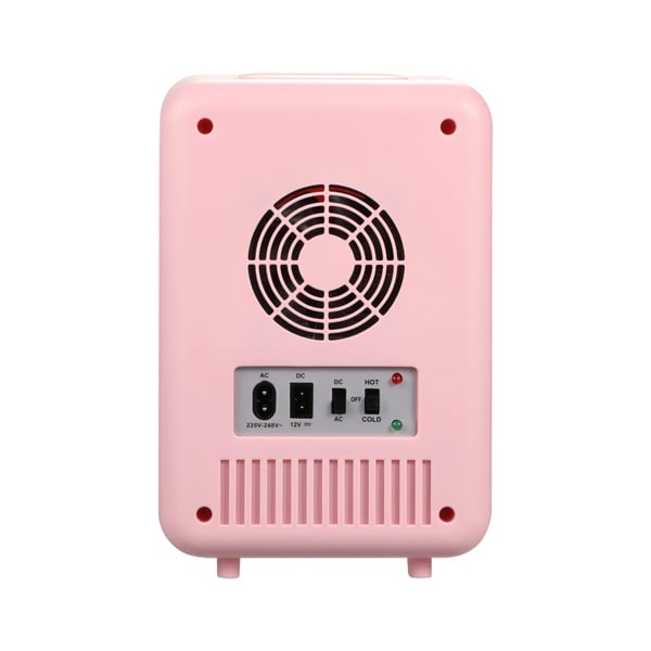 Adler AD 8084 minikjøleskap 4 L Peltier-system, kjøling og oppvarming, rosa