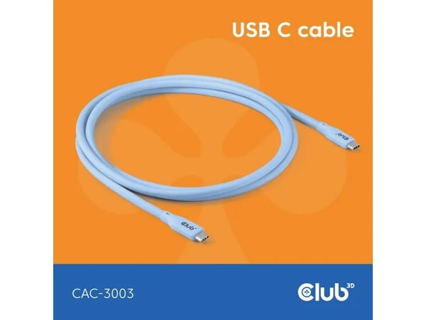 CLUB3D CAC-3003, 2 m, USB C, USB4 Gen 3x2