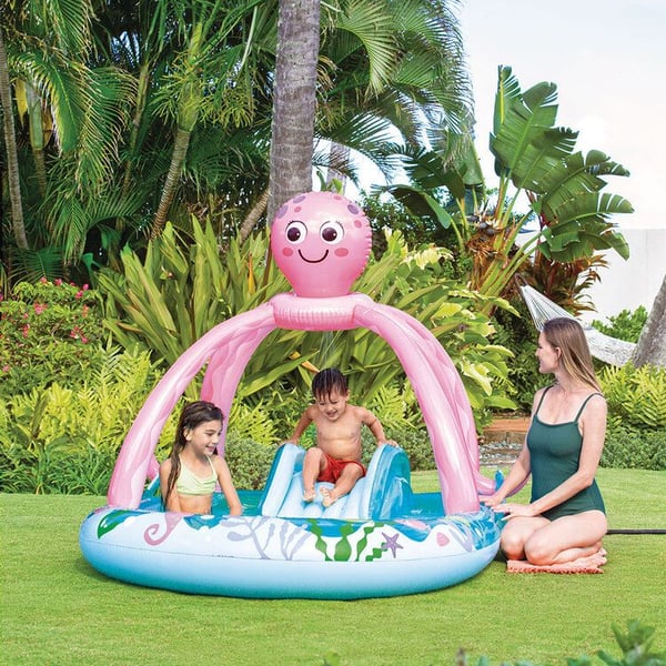 Intex 56138NP, Oppblåsbart basseng, 229 l, Oval, 2 år, Flerfarget