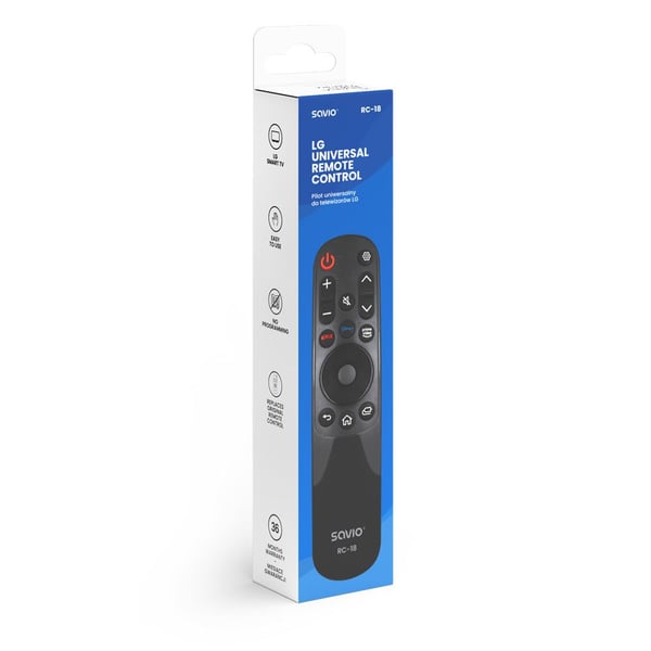 Pults Savio LG TV - SMART TV RC-18