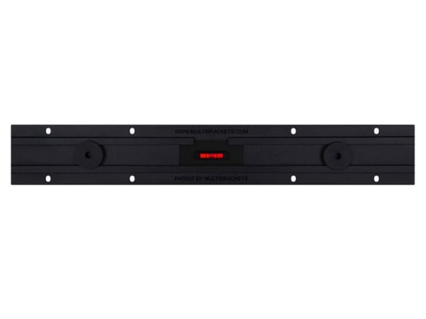 Multibrackets M Universal Wallmount Super Slim Small - Monteringssats (väggfäste) - för platt panel - svart - skärmstorlek: 26"-32"