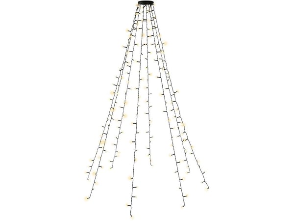 Goobay 60385, Fairy lights, Svart, Grön, Koppar, Plast, IP44, III, 6 h