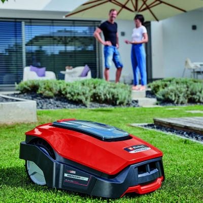 Einhell FREELEXO 1200 LCD BT robotgressklipper 1200 m² 18 cm 35% stigning, rød