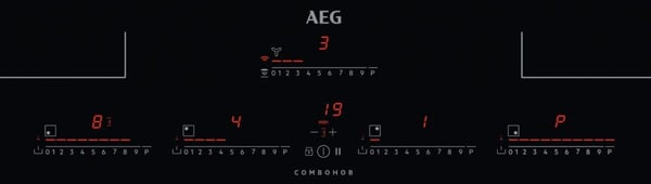 AEG IDK84453IB induktiotaso 80 cm, 4 keittoaluetta, musta