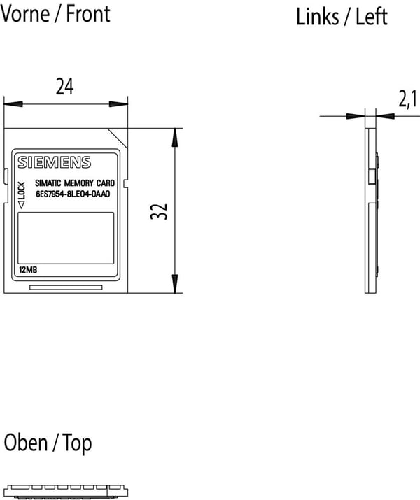 Siemens 6ES7954-8LE04-0AA0, 12 GB