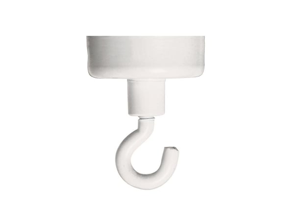 FRANKEN - Krokmagnet - 3.7 cm diameter - hvit