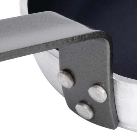 Yato YG-00160, Rund, All-bruk panne, Sort, Rustfritt stål, Teflon Platinum Plus, 250 °C, Aluminium